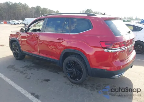 2022 Volkswagen Atlas 3.6L V6 Se W/Technology from USA, damaged, VIN 1V2JR2CA2NC550363